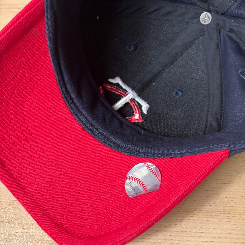 Minnesota Twins Hat Cap Strap Back Kids Blue Baseball Adjustable '47 Boys - Picture 7 of 9